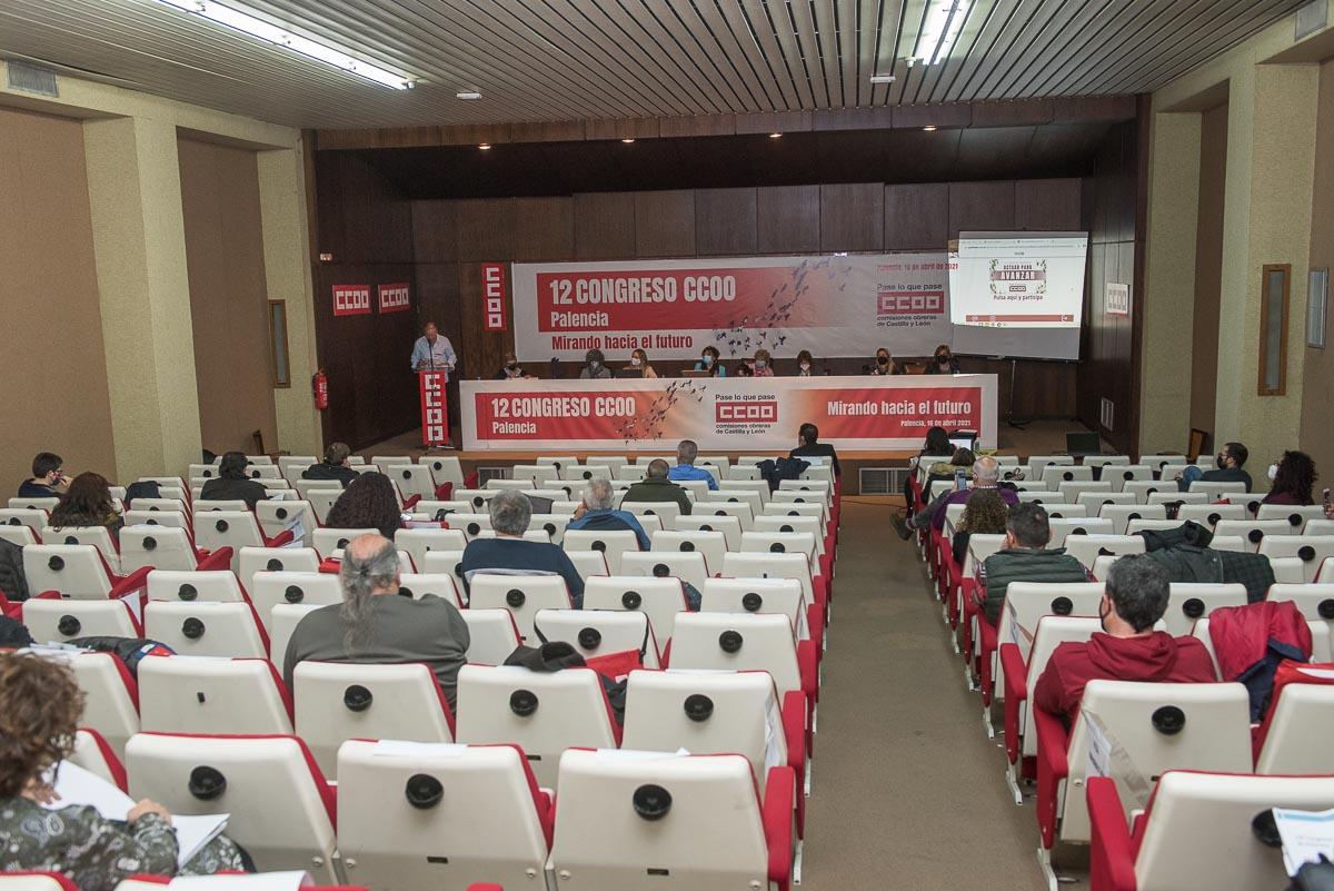 Galera de imgenes del 12 Congreso de CCOO de Palencia